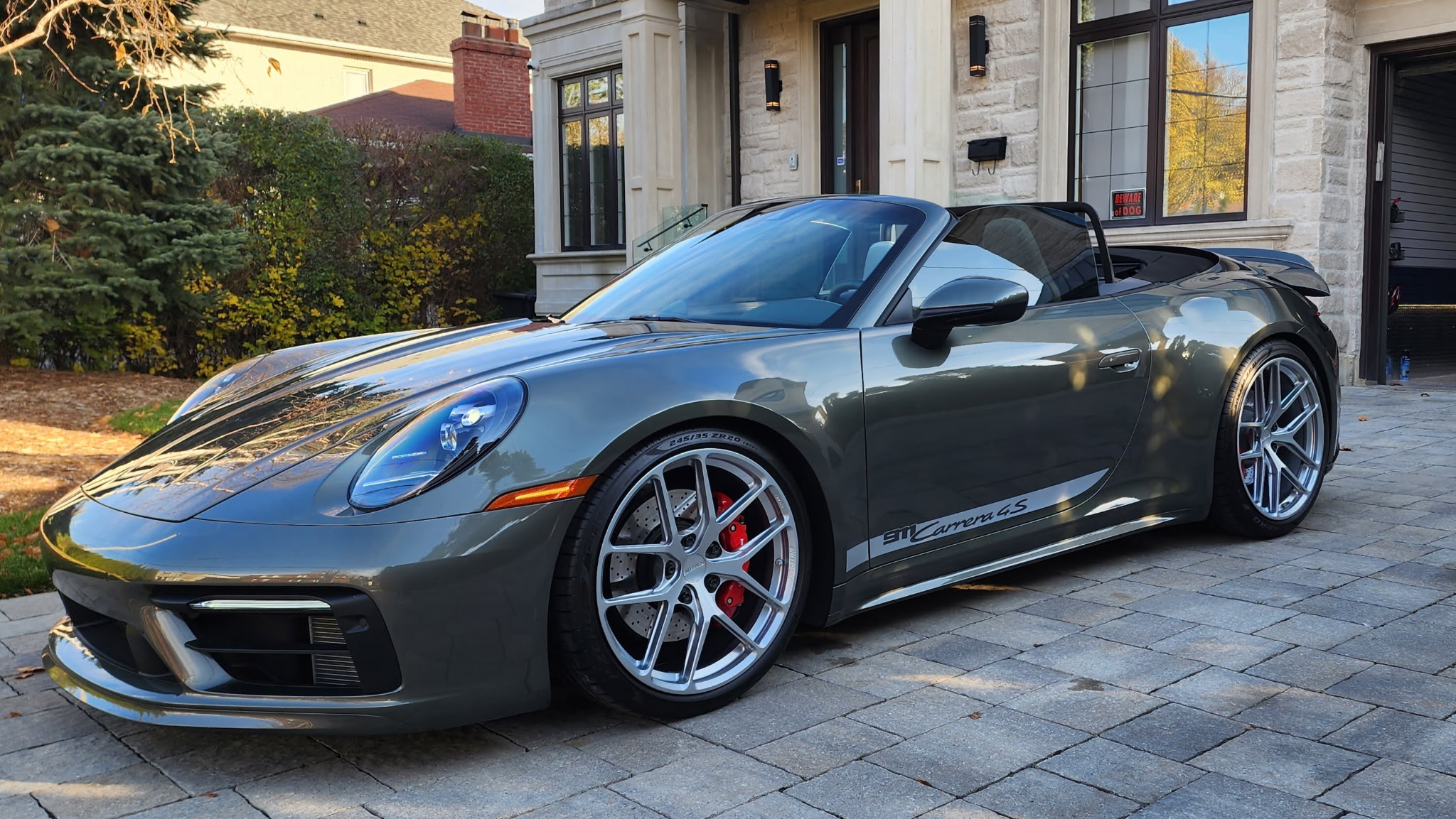 2020 Porsche 991 Carrera 4S Cabriolet Techart Package